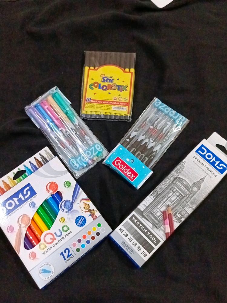 Combo Of Stationary Item's