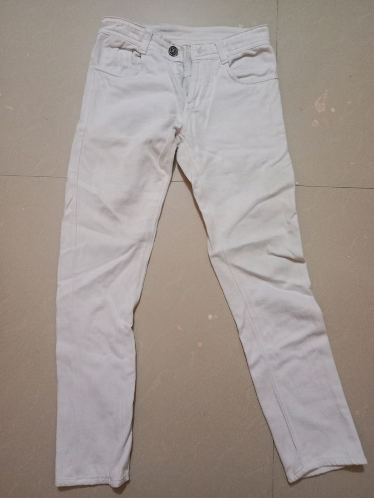 Pure White Pant For Women