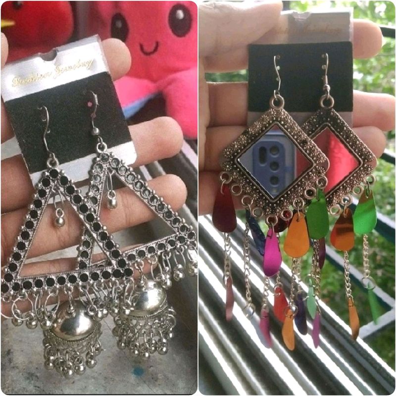 COMBO OF 2 ELEGANT EARRINGS