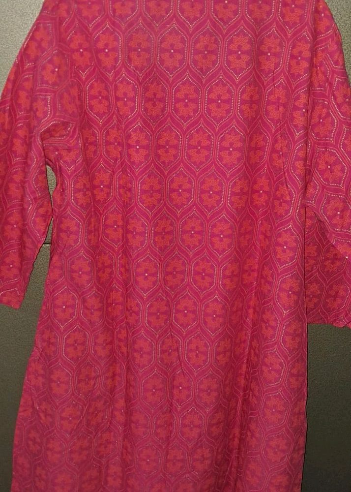 Rose Pink Kurta