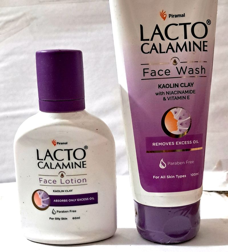 LACTO CALAMINE FACE WASH AND LOTION