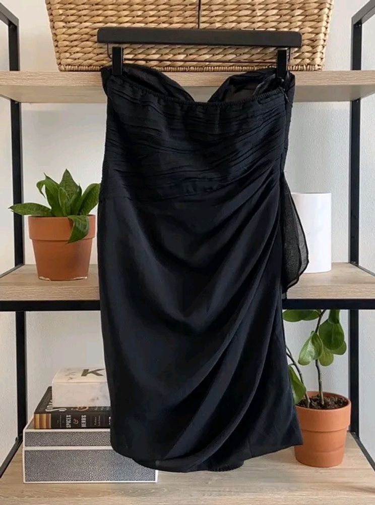 Strapless Black Dress. One Of The Most Beautiful Dresses That I Own