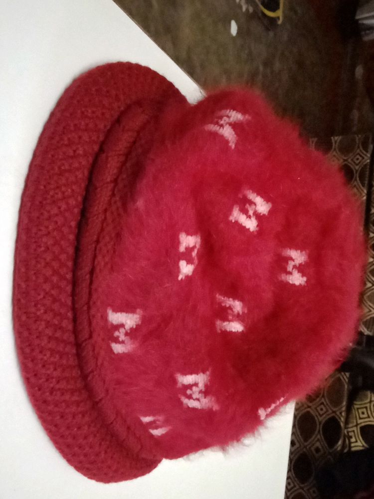 Red Winter Cap