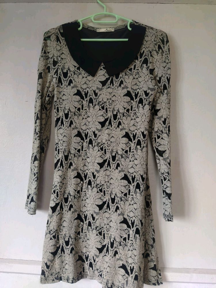 Embroidered Lace Dress