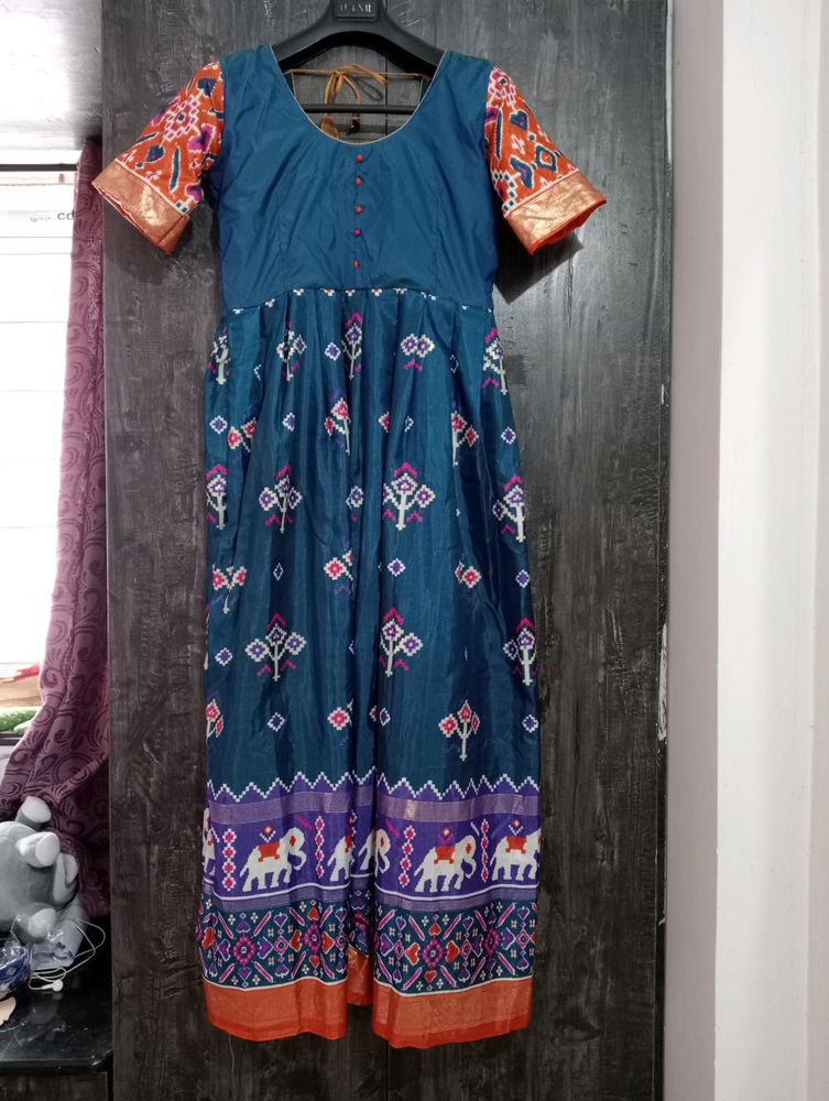 Floor Length Flared Kurta