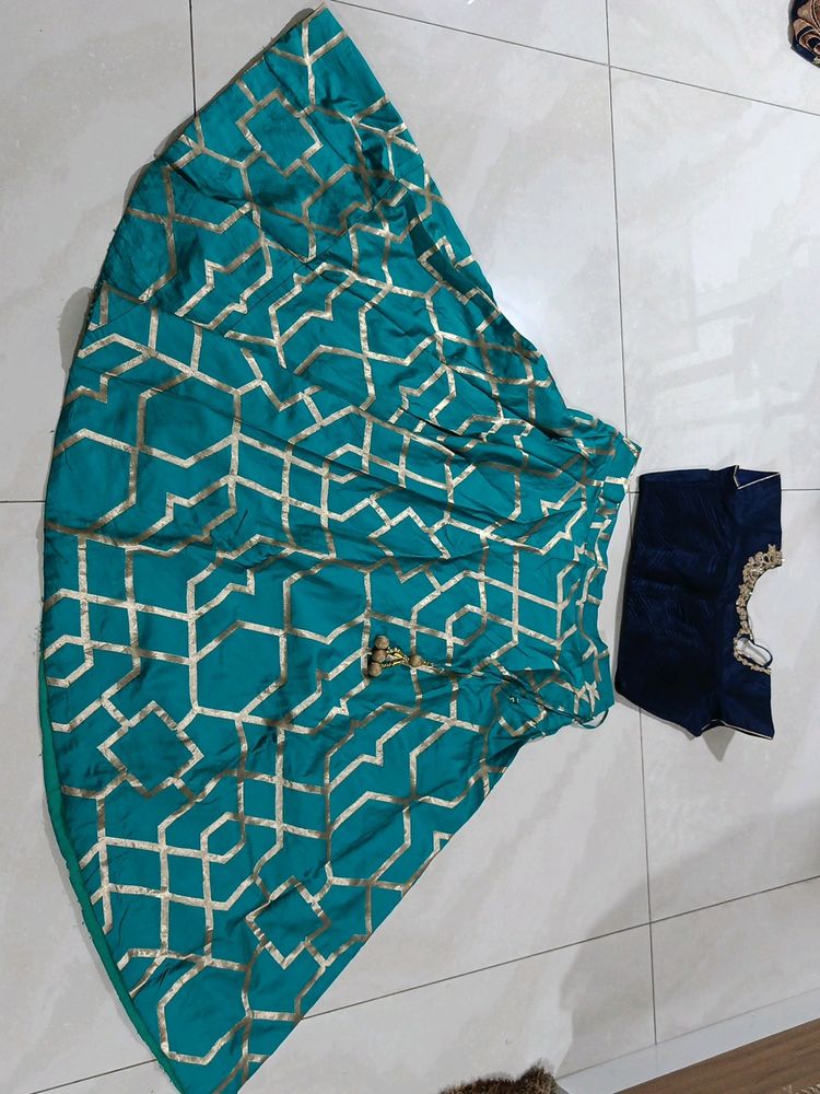 A Crop Top Lehenga