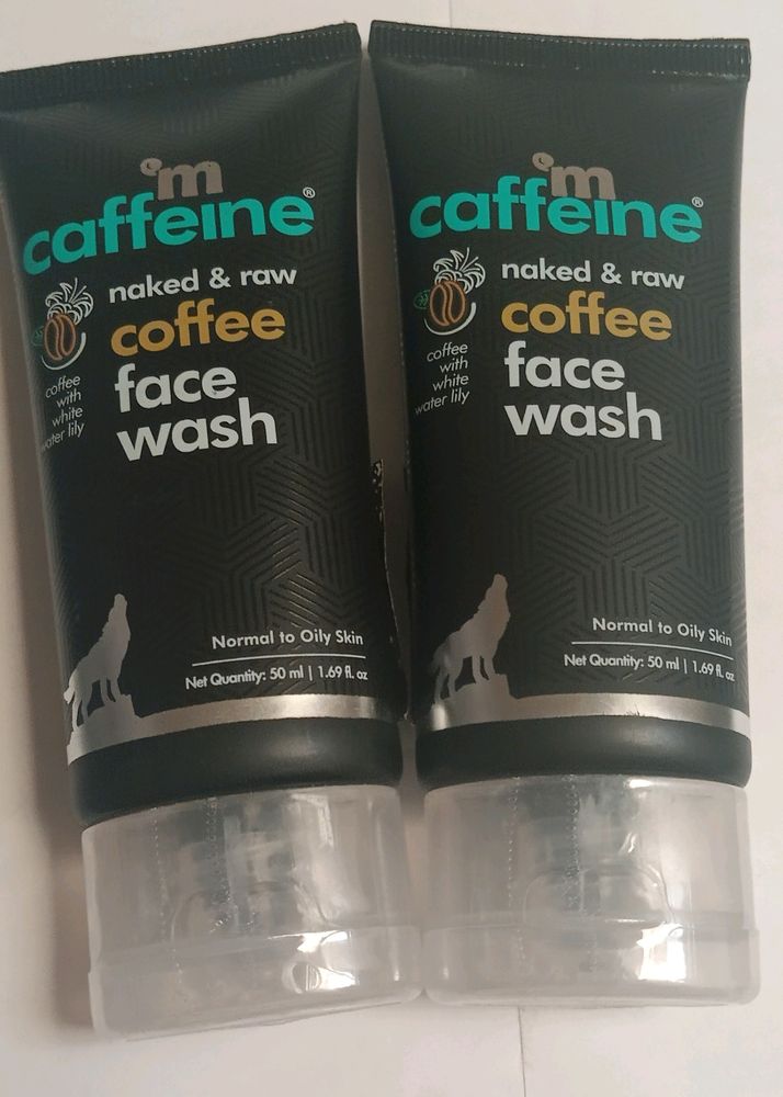 Mcaffeine Naked & Raw Coffee Face Wash Combo Of 2