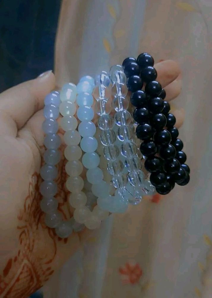 5 Bracelet Glass Beads