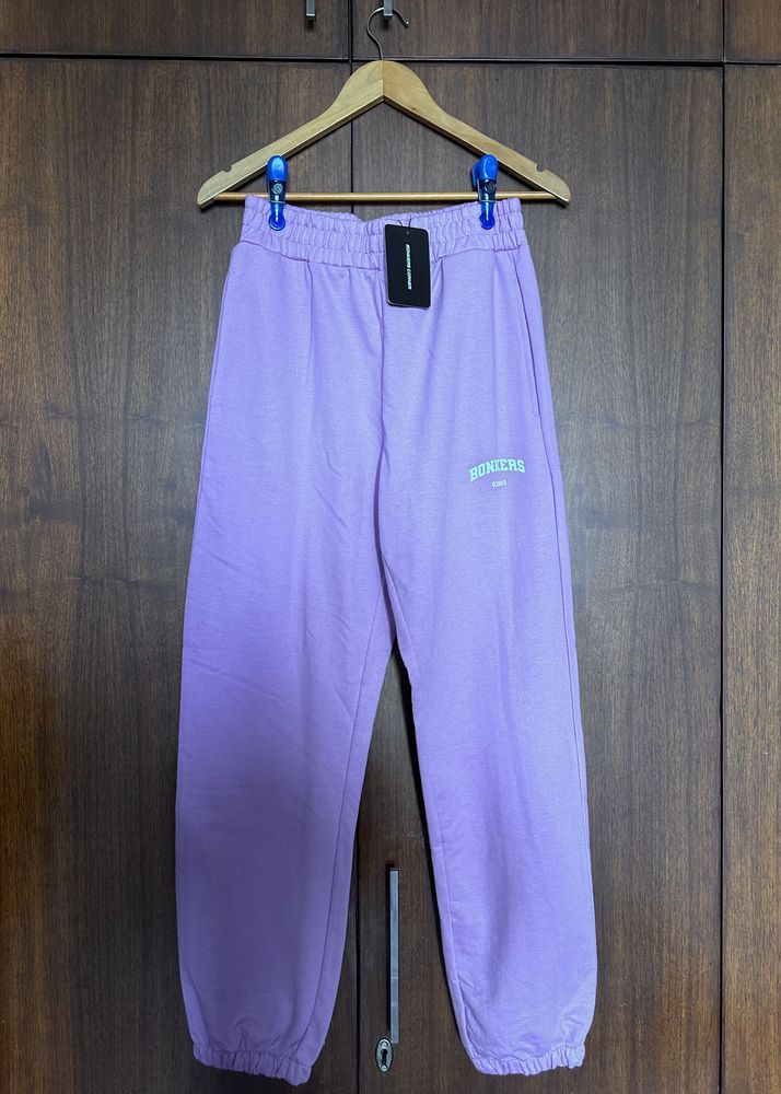 Lavender Cotton Joggers