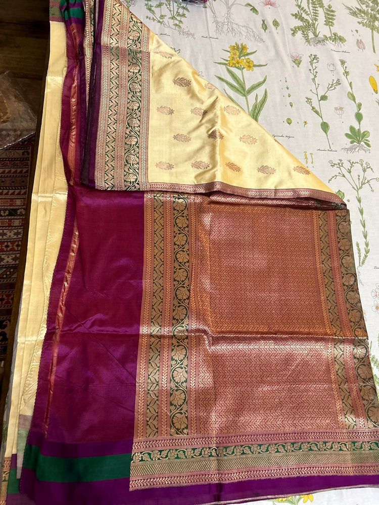 Pure Banarasi Silk Saree