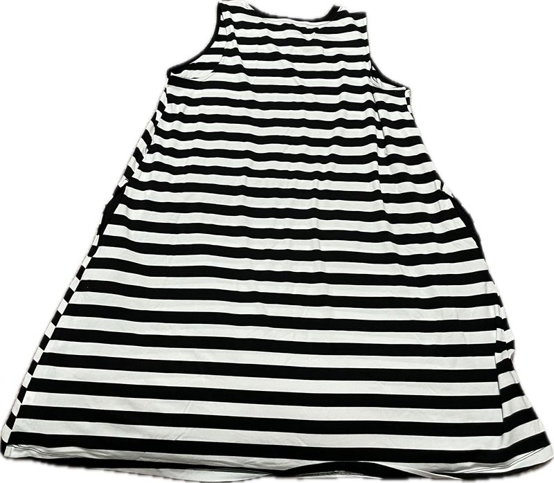 Zebra A-Line Sleeveless Dress