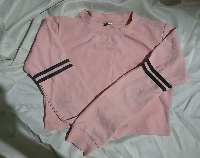 Baby Pink Crop Top