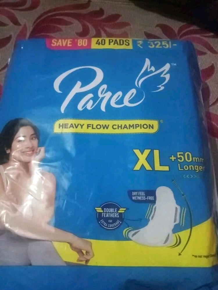 Paree Sanitary (Pack Of 40 Pads),,😍