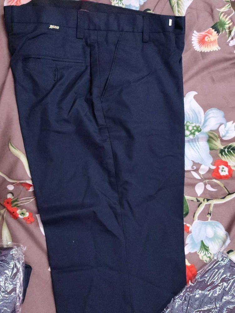 Formal Office Navy Blue Pants Size 34 To 36