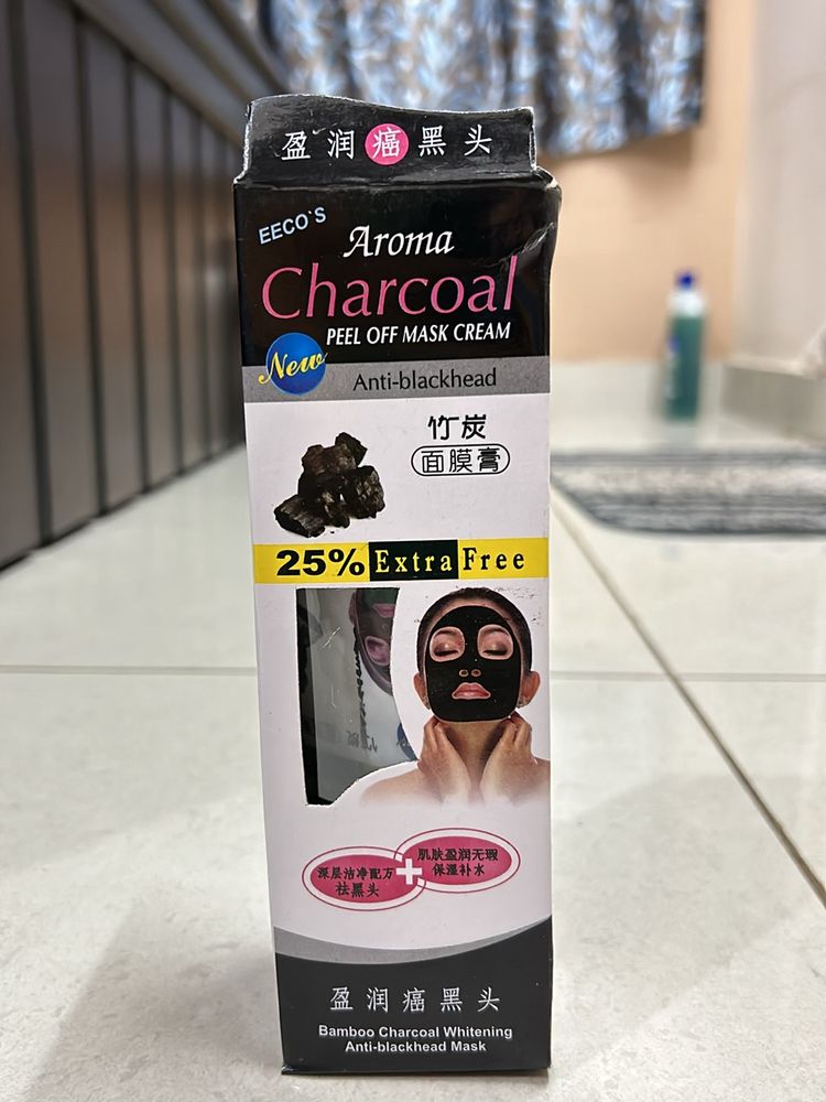 EECO’S CHARCOAL PEEL OFF MASK