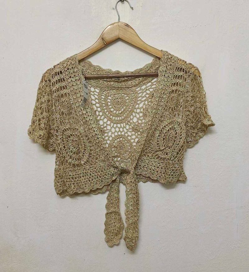 Trendy New Gold Top For Women