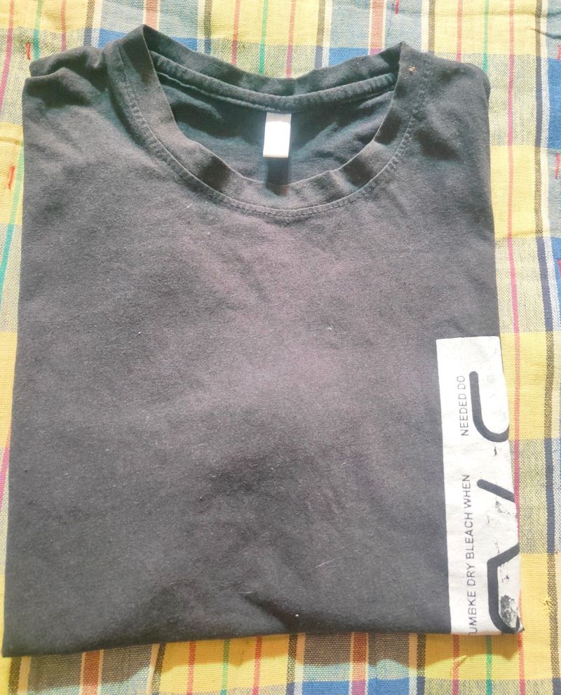 Black T-shirt For Male And Femail