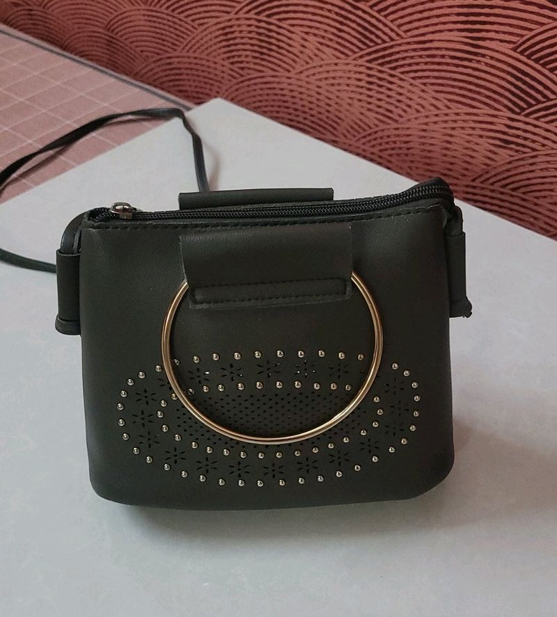 green Classy Slingbag