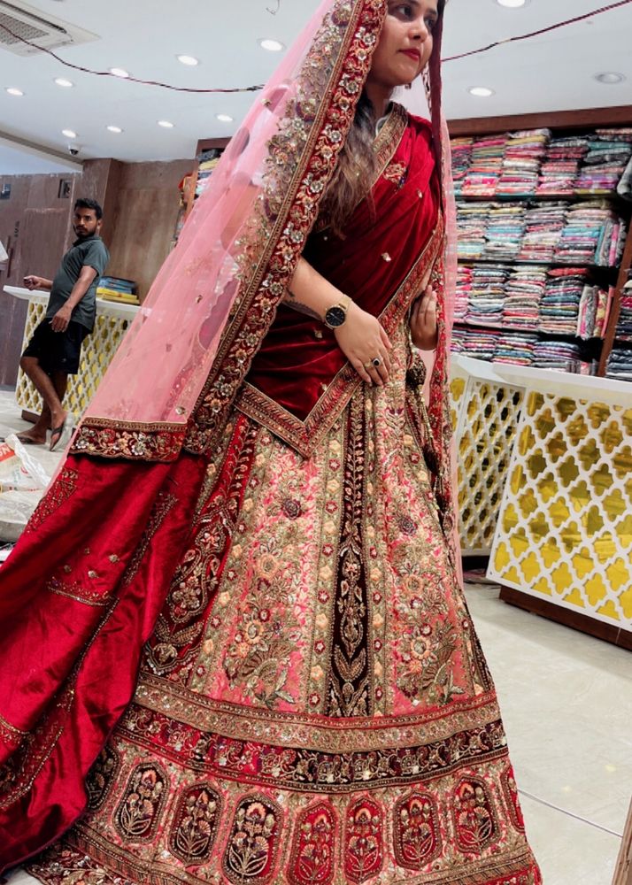 Its a bridal lengha , Totally new