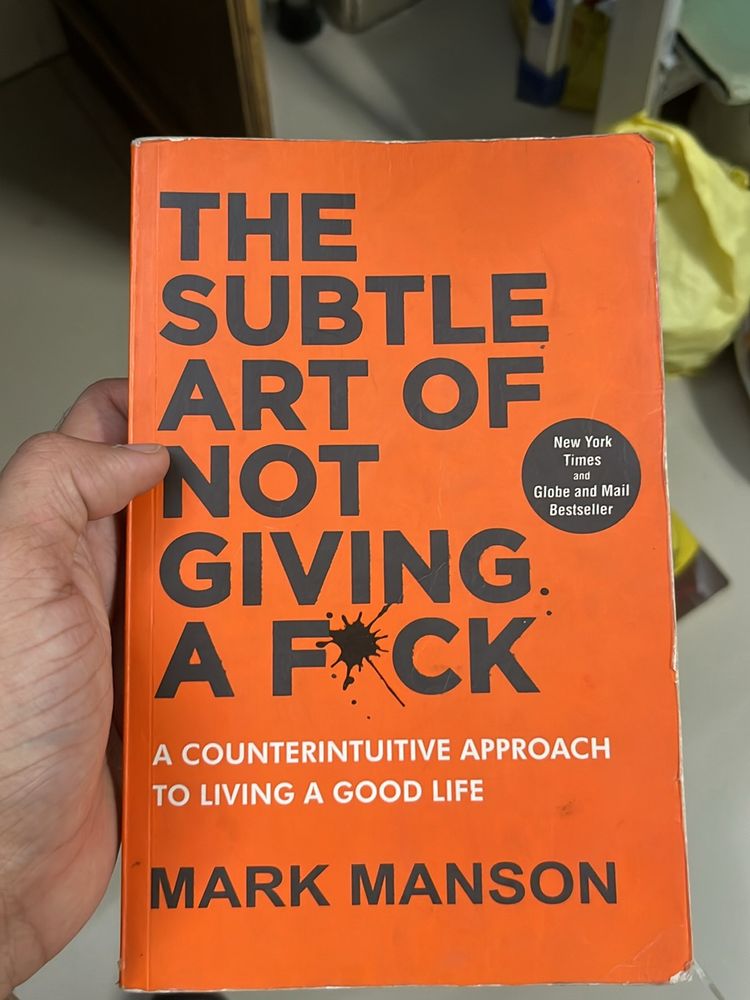 The Subtle Art Of Not Giving A F*ck Book