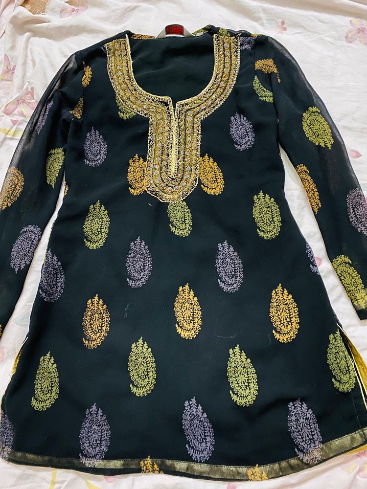 Handwork Short Kurti