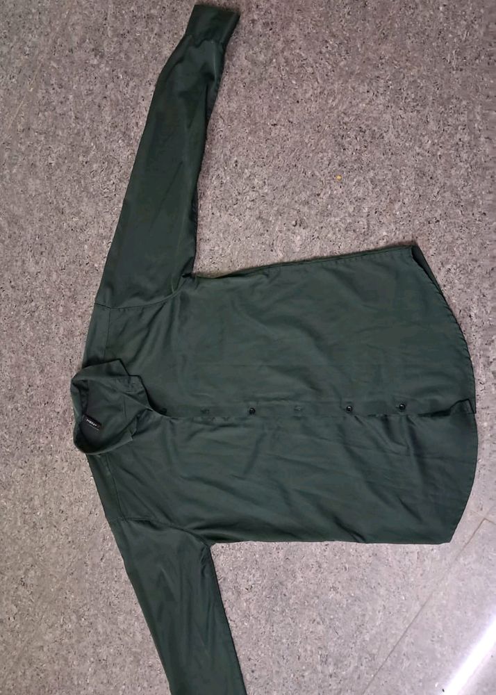 Dark Green Lycra Cloth