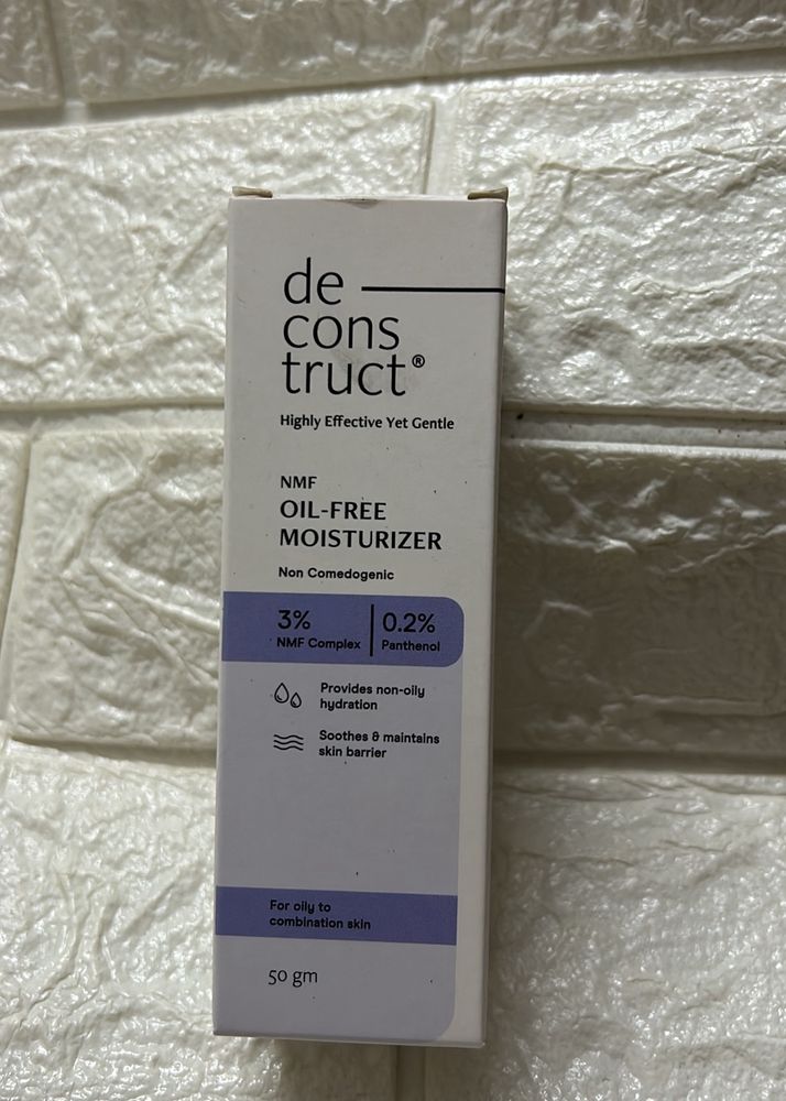 Deconstruct oil Free Moisturiser