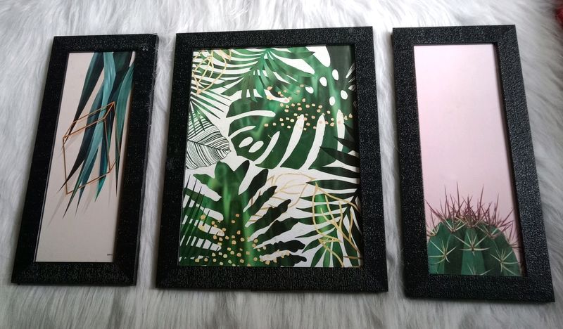 Aesthetic 3 Wall Decor Frame🌷