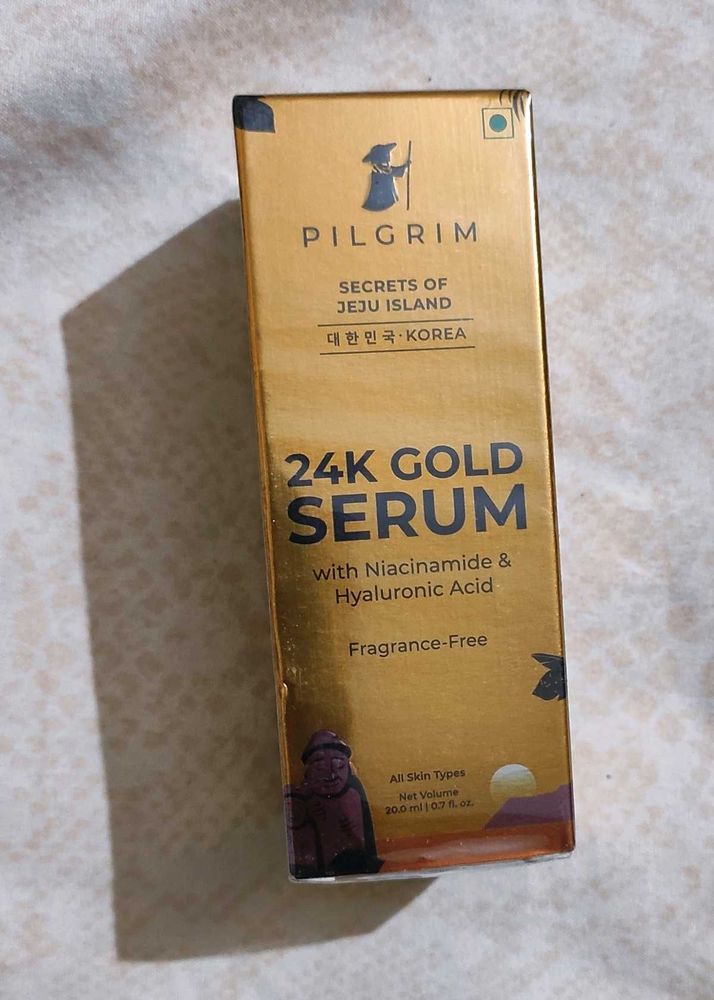 😍Sealed Full Size Pilgrim 24 K Gold Face Serum..