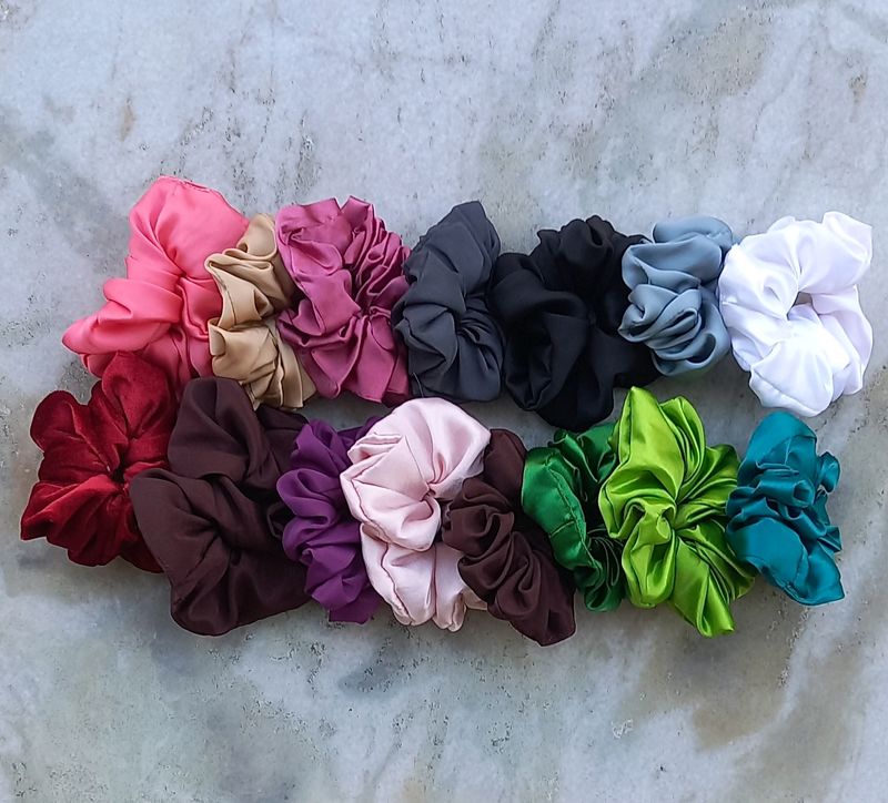 15 Scrunchies  Combo