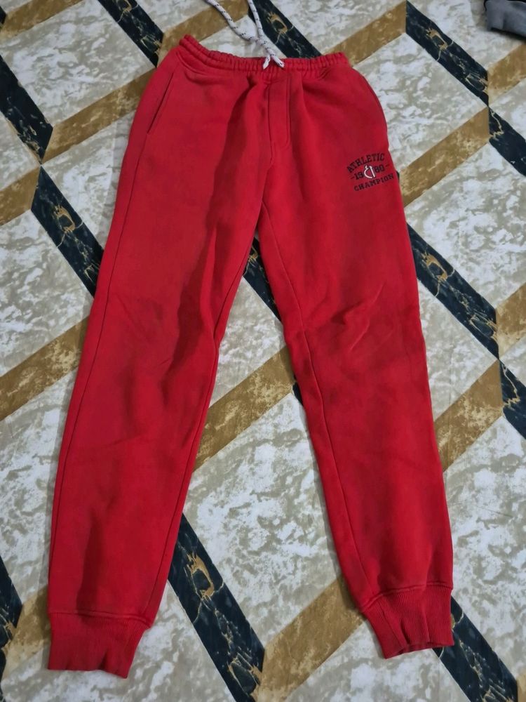 Red Joggers