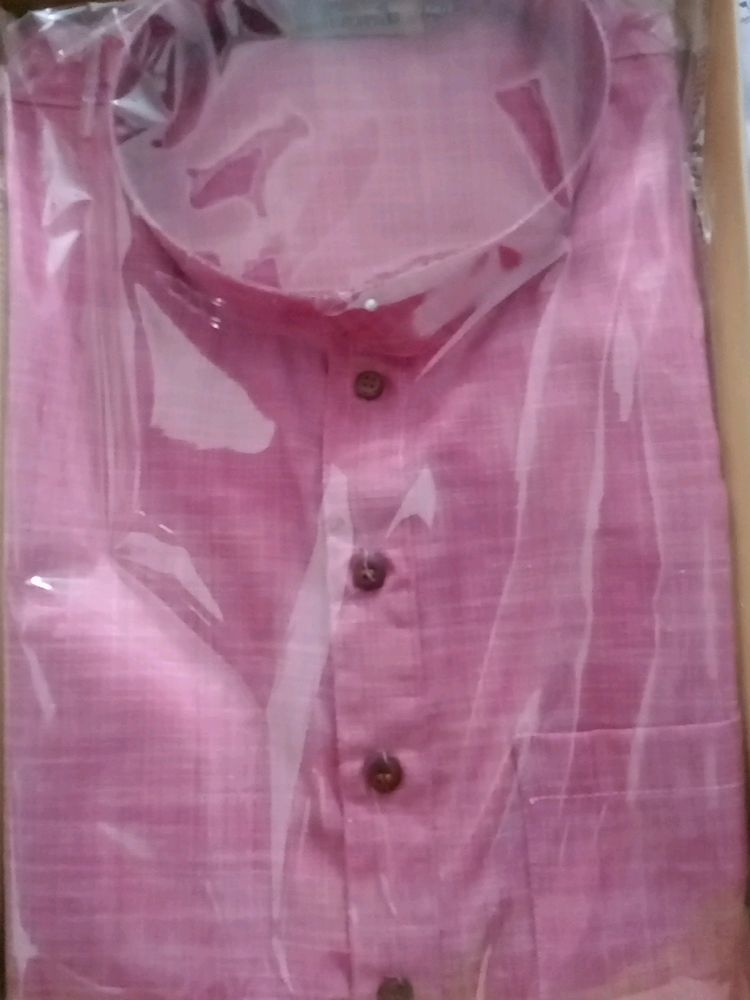 Readymade Cotton Kurta With Pajama Ethnic Wear