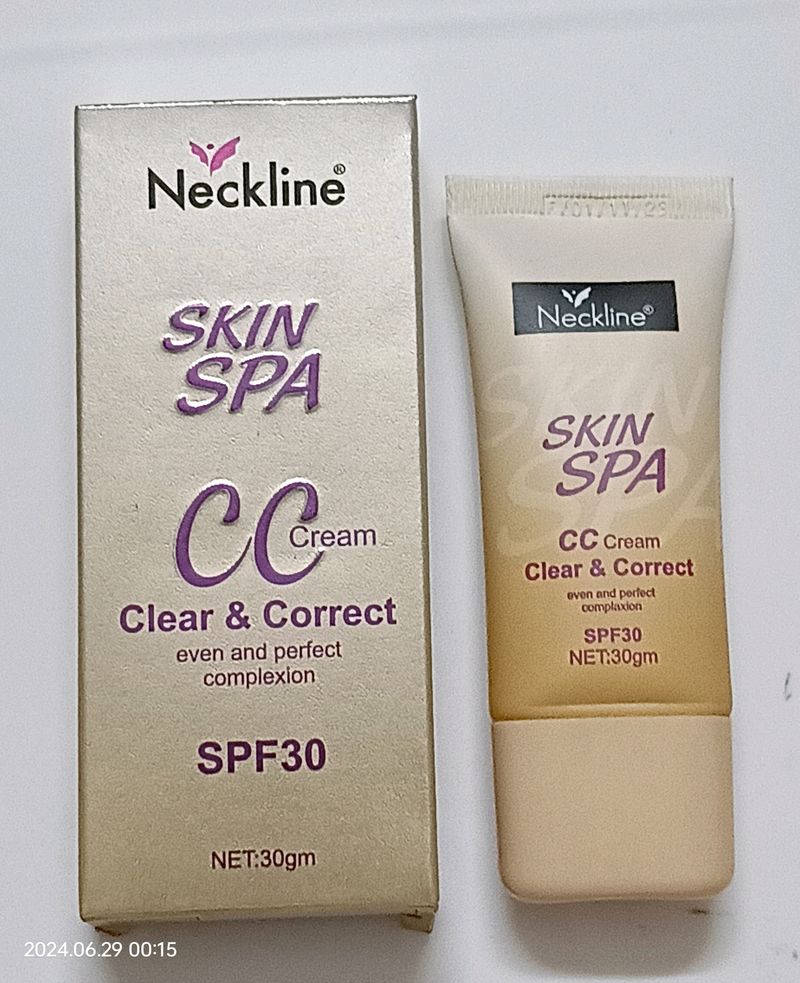 neckline CC Cream SPF30