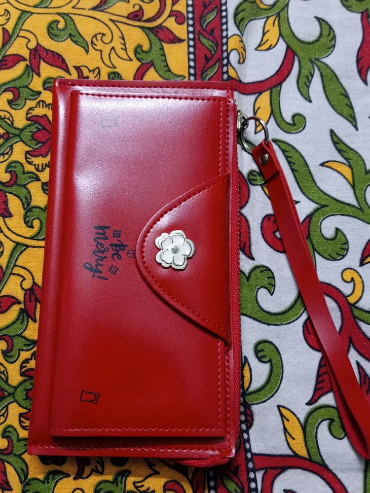 Red Wallet Women