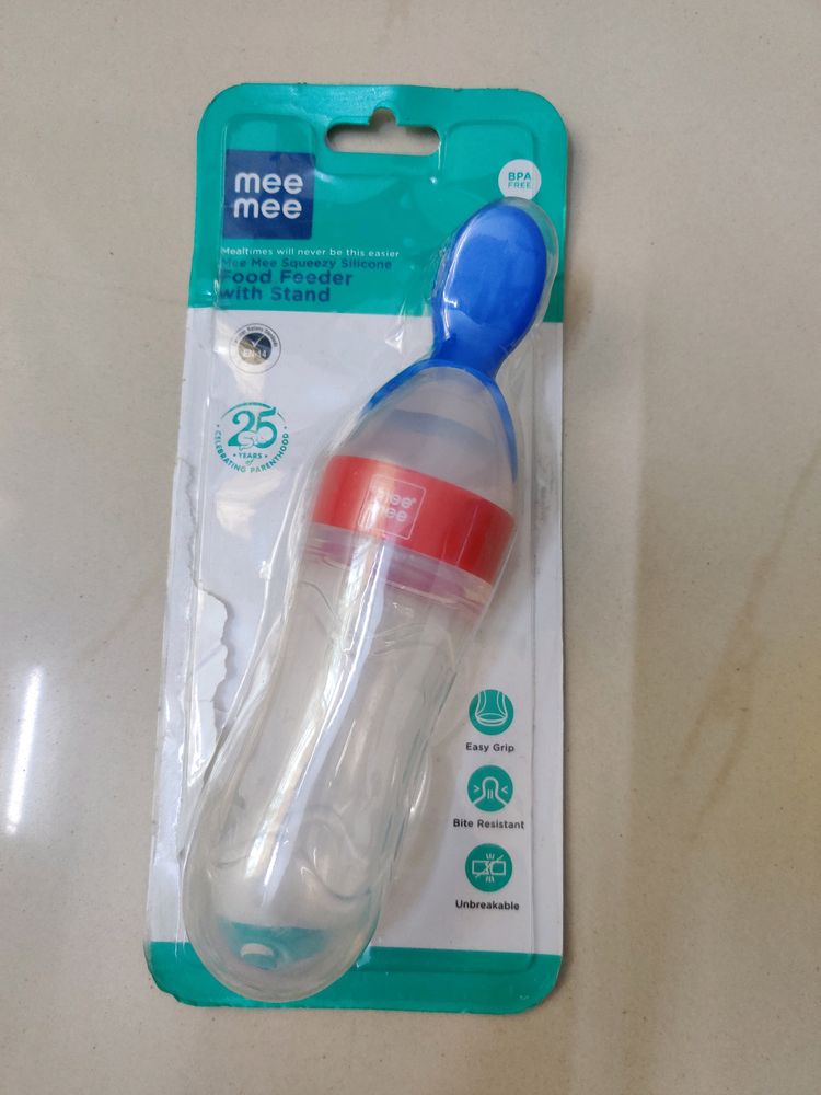 Mee Me squeezey silicone Food Feeder With S