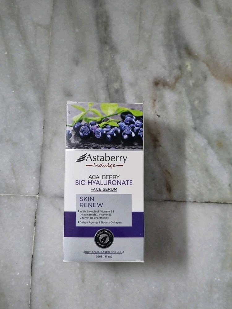 Astaberry Acai Berry Bio Hyaluronic Face Serum