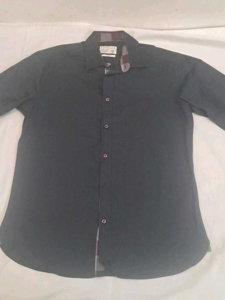 Cotton Black Shirt