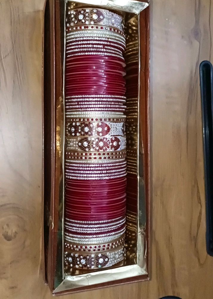 Bridal Red Chuda ( Bangles)