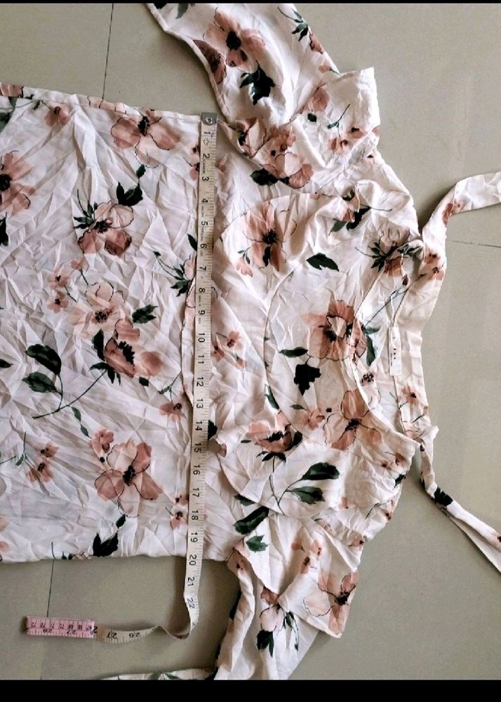 Korean Floral Top