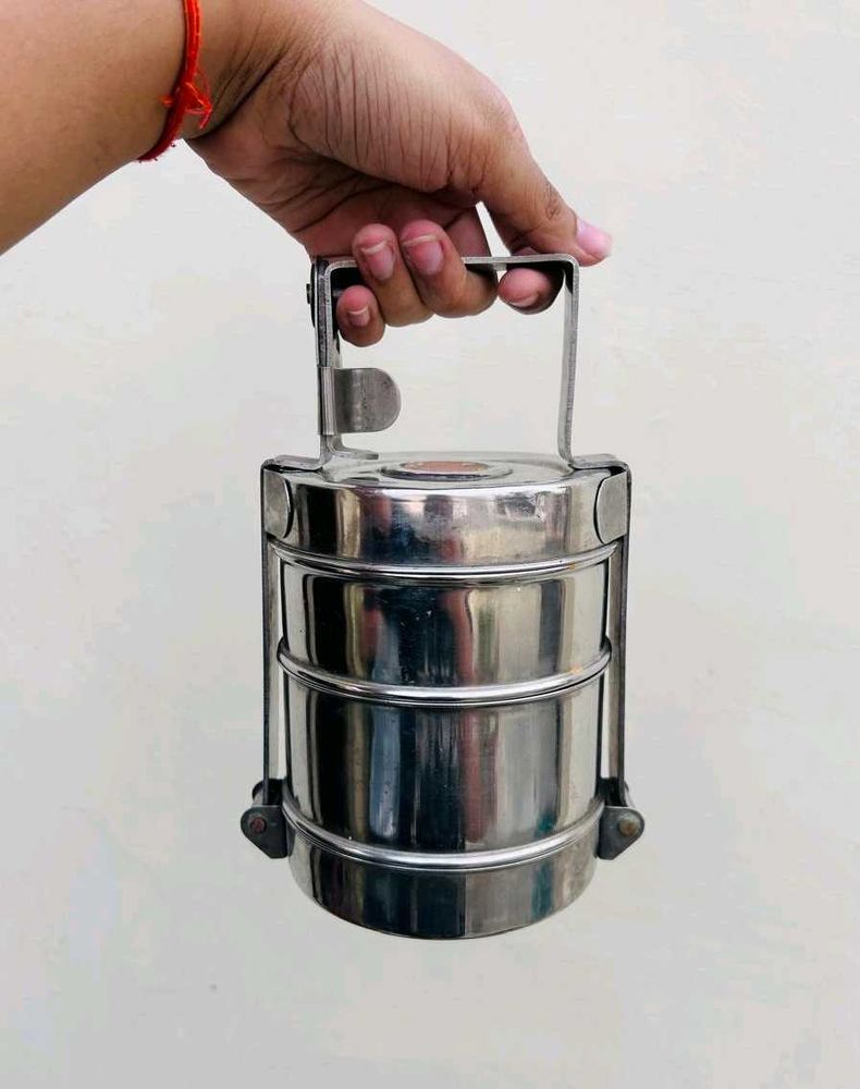 Steel Tiffin Box 🥫