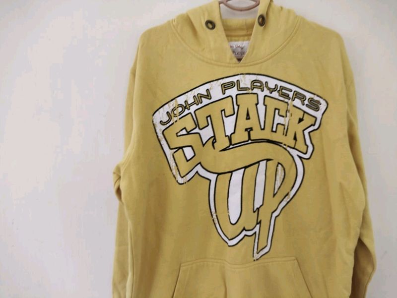 Vintage Yellow Hoodie