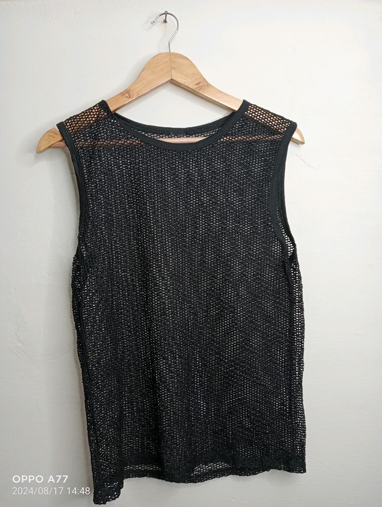 Black Casual Top (Girl' s)