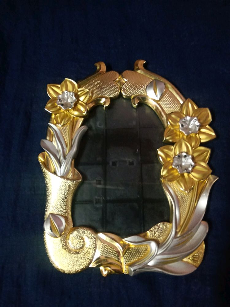 Golden Single Photo Frame