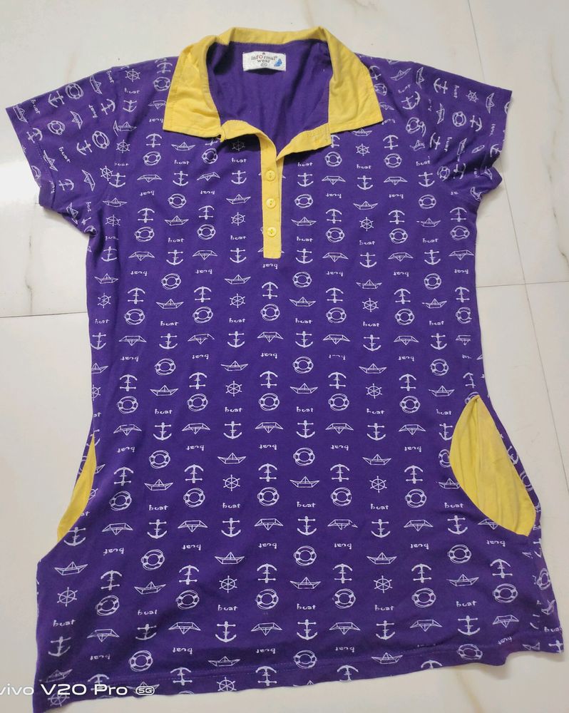 Purple Tshirt For Women