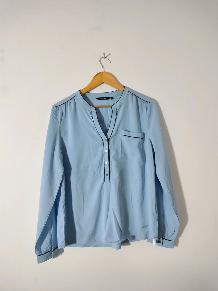 Blue Casual Top (Women's)