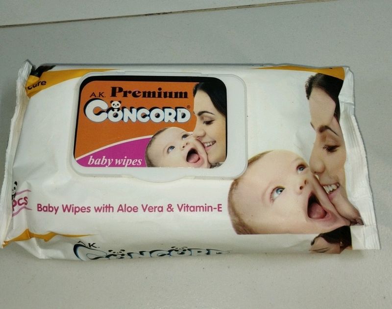 Concord Baby Wipes (Combo Offer) Pack Of 3