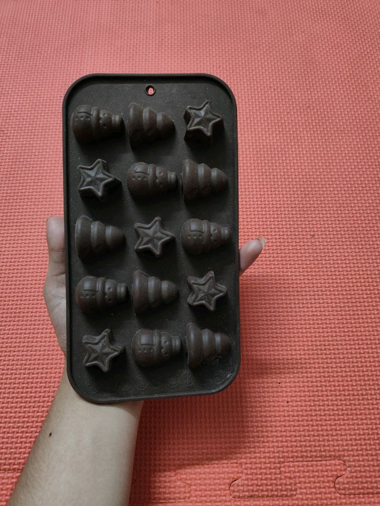 Combo Of 2 Silicon Chocolate Mould