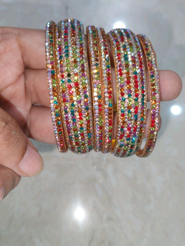 Multi stone Bangle