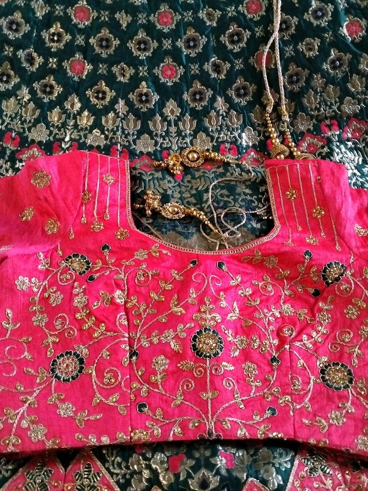 New Wedding Lengha Choli With Dupatta