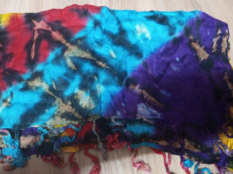 Rayon Stole Multi Colour